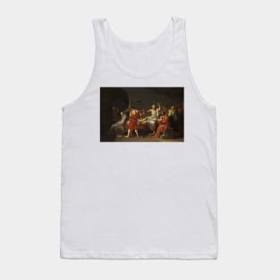 The Death of Socrates by Jacques-Louis David Tank Top